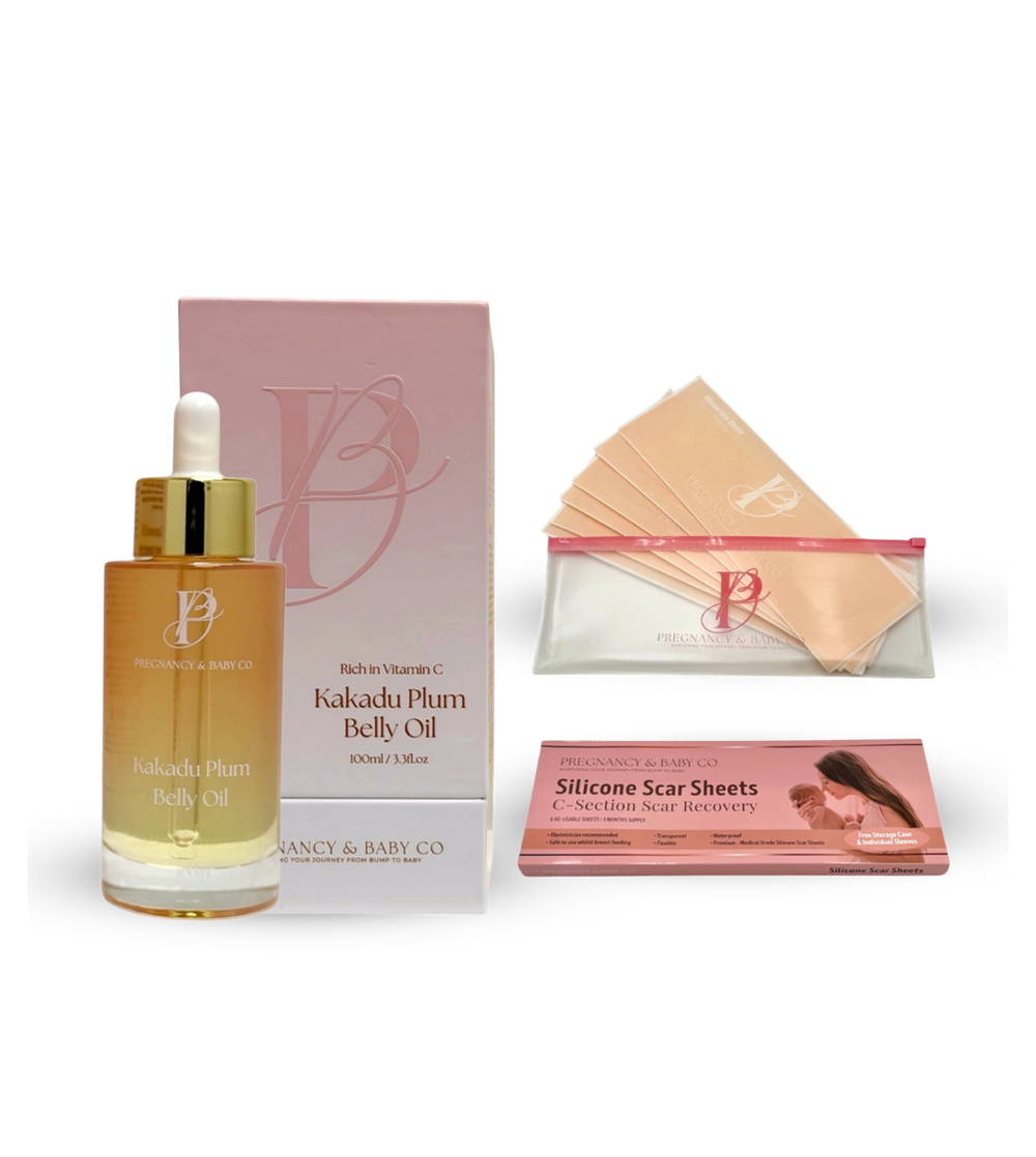 Belly Oil & Scar Strips Bundle